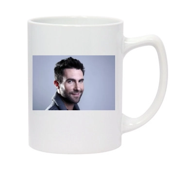 Adam Levine 14oz White Statesman Mug