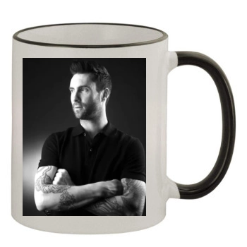 Adam Levine 11oz Colored Rim & Handle Mug