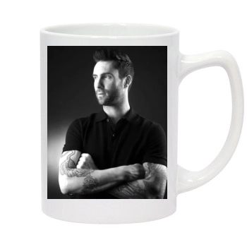 Adam Levine 14oz White Statesman Mug