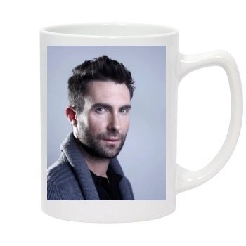 Adam Levine 14oz White Statesman Mug