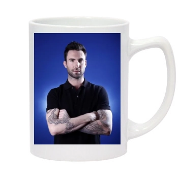 Adam Levine 14oz White Statesman Mug