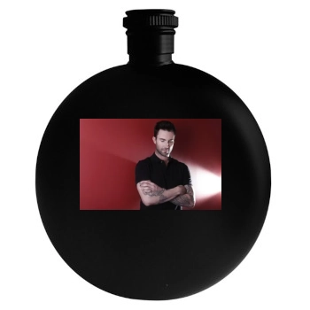 Adam Levine Round Flask