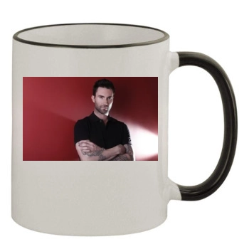 Adam Levine 11oz Colored Rim & Handle Mug