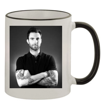 Adam Levine 11oz Colored Rim & Handle Mug