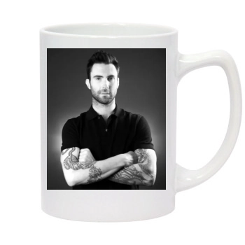 Adam Levine 14oz White Statesman Mug