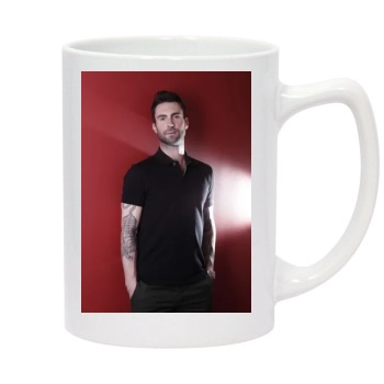 Adam Levine 14oz White Statesman Mug