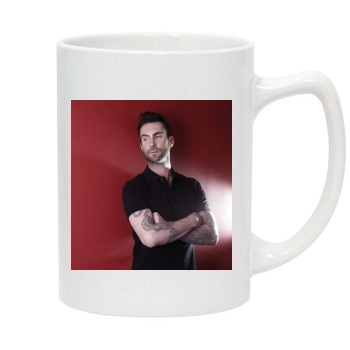 Adam Levine 14oz White Statesman Mug