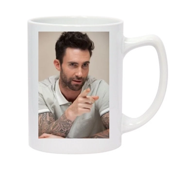 Adam Levine 14oz White Statesman Mug