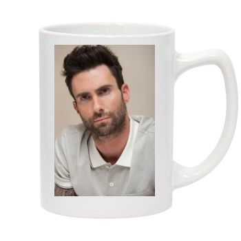 Adam Levine 14oz White Statesman Mug