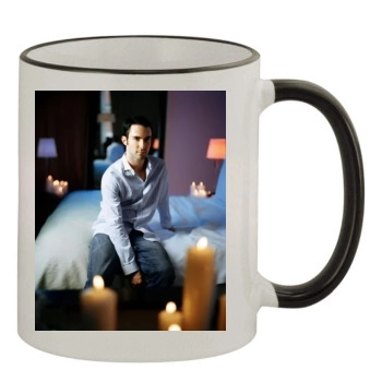 Adam Levine 11oz Colored Rim & Handle Mug