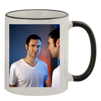 Adam Levine 11oz Colored Rim & Handle Mug