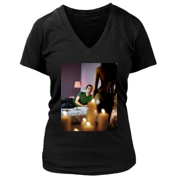 Adam Levine Women's Deep V-Neck TShirt