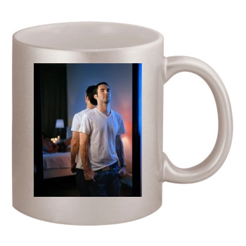 Adam Levine 11oz Metallic Silver Mug