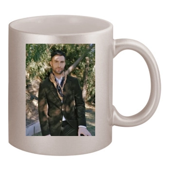 Adam Levine 11oz Metallic Silver Mug