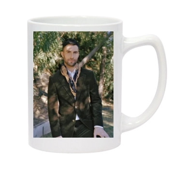 Adam Levine 14oz White Statesman Mug