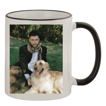 Adam Levine 11oz Colored Rim & Handle Mug