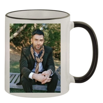 Adam Levine 11oz Colored Rim & Handle Mug