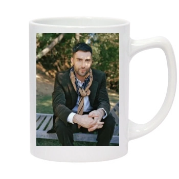 Adam Levine 14oz White Statesman Mug