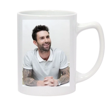 Adam Levine 14oz White Statesman Mug