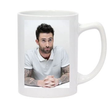 Adam Levine 14oz White Statesman Mug