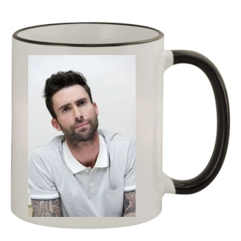 Adam Levine 11oz Colored Rim & Handle Mug