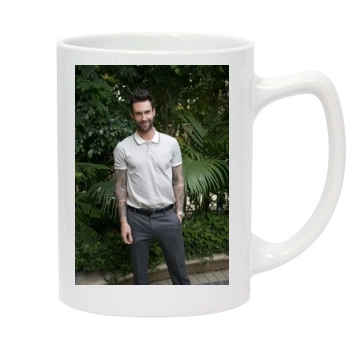 Adam Levine 14oz White Statesman Mug