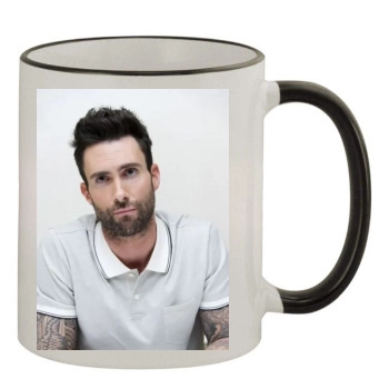 Adam Levine 11oz Colored Rim & Handle Mug