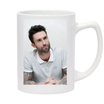 Adam Levine 14oz White Statesman Mug