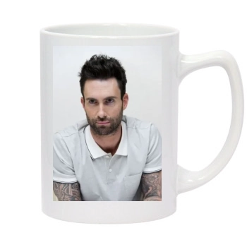 Adam Levine 14oz White Statesman Mug