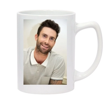 Adam Levine 14oz White Statesman Mug