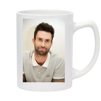 Adam Levine 14oz White Statesman Mug