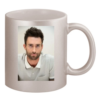 Adam Levine 11oz Metallic Silver Mug