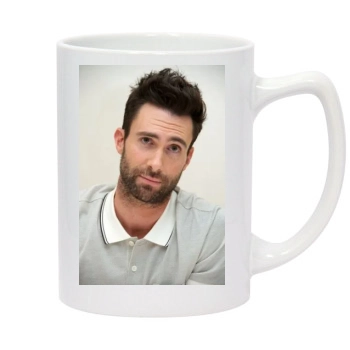 Adam Levine 14oz White Statesman Mug