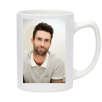 Adam Levine 14oz White Statesman Mug