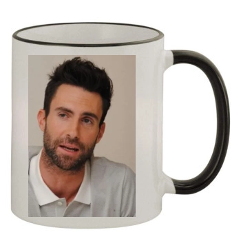 Adam Levine 11oz Colored Rim & Handle Mug