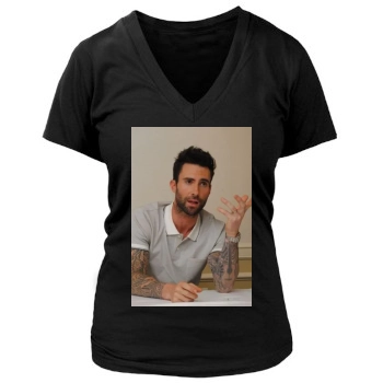 Adam Levine Women's Deep V-Neck TShirt