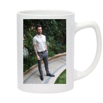 Adam Levine 14oz White Statesman Mug