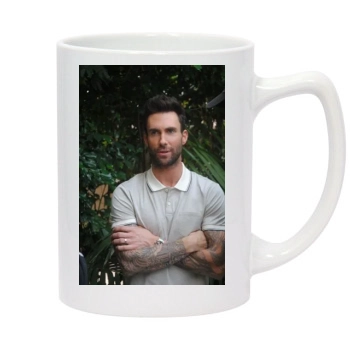 Adam Levine 14oz White Statesman Mug