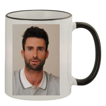 Adam Levine 11oz Colored Rim & Handle Mug