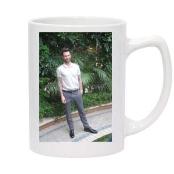 Adam Levine 14oz White Statesman Mug