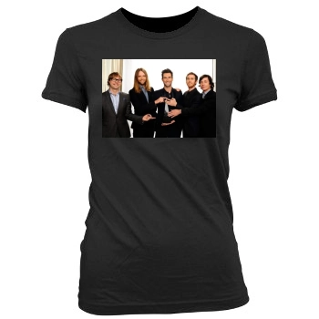 Adam Levine Women's Junior Cut Crewneck T-Shirt