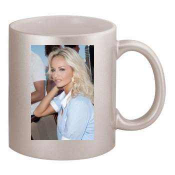 Adriana Karembeu 11oz Metallic Silver Mug