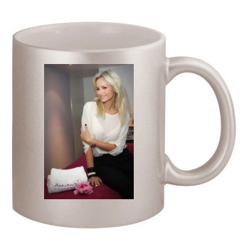 Adriana Karembeu 11oz Metallic Silver Mug