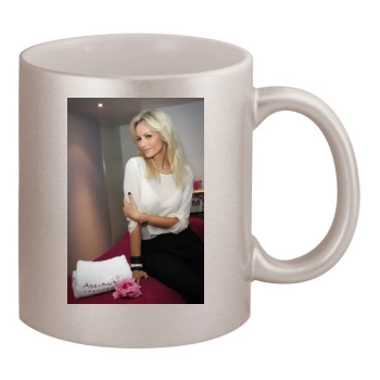 Adriana Karembeu 11oz Metallic Silver Mug