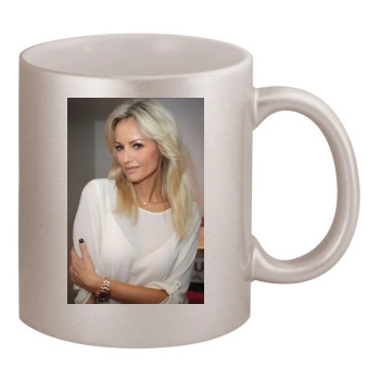 Adriana Karembeu 11oz Metallic Silver Mug