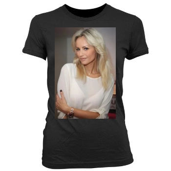 Adriana Karembeu Women's Junior Cut Crewneck T-Shirt