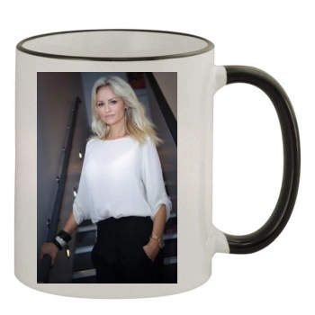 Adriana Karembeu 11oz Colored Rim & Handle Mug