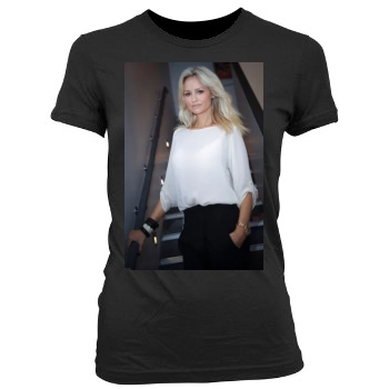 Adriana Karembeu Women's Junior Cut Crewneck T-Shirt