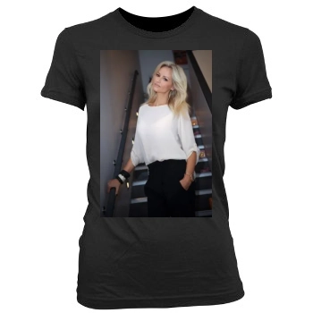 Adriana Karembeu Women's Junior Cut Crewneck T-Shirt