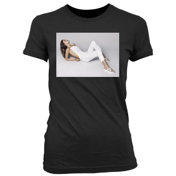 Alessandra Ambrosio Women's Junior Cut Crewneck T-Shirt